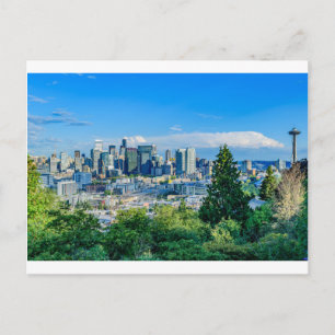 Seattle Skyline Postcard