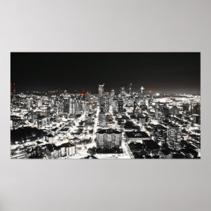 Seattle Skyline Poster