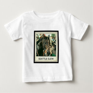 Seattle Slew Thoroughbred 1978 Baby T-Shirt