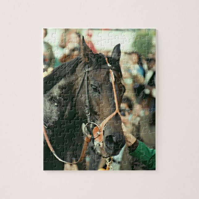 Seattle Slew Thoroughbred 1978 Jigsaw Puzzle (Vertical)