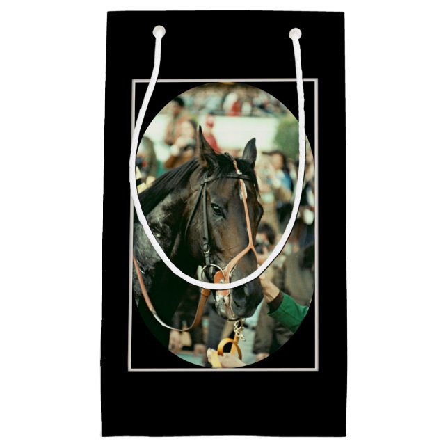 Seattle Slew Thoroughbred 1978 Small Gift Bag (Front)