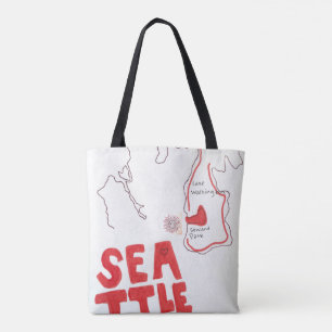 SEATTLE Souvenir Tote Bag