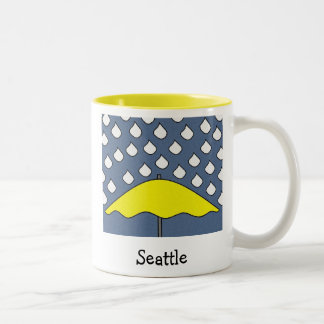 SEATTLE Two-Tone COFFEE MUG