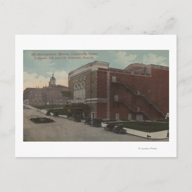 Seattle, WA - Metropolitan Postcard (Front)