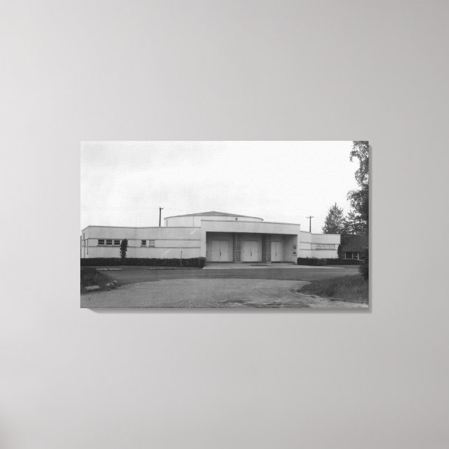 Seattle, WA - Penthouse Theatre Canvas Print (Front)