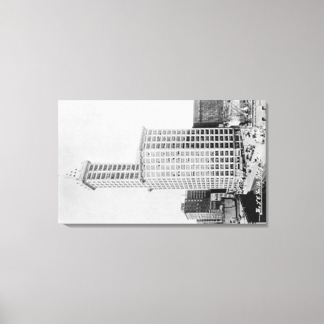 Seattle, WA - Smith Tower Building Canvas Print (Front)