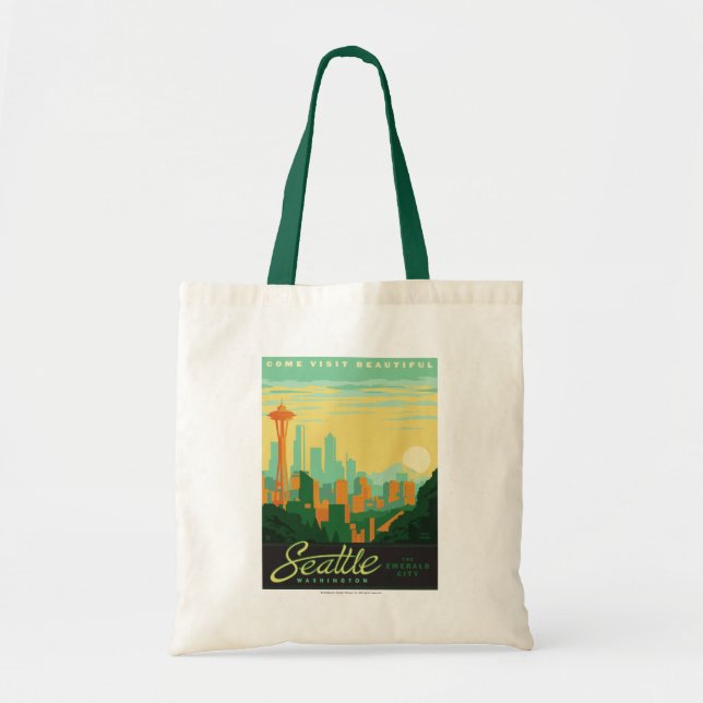 Seattle, WA Tote Bag (Front)