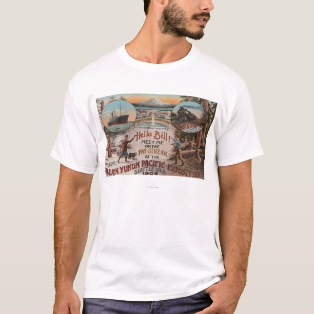Seattle, WAAD for Alaska Yukon Pacific Expo. T-Shirt (Front)