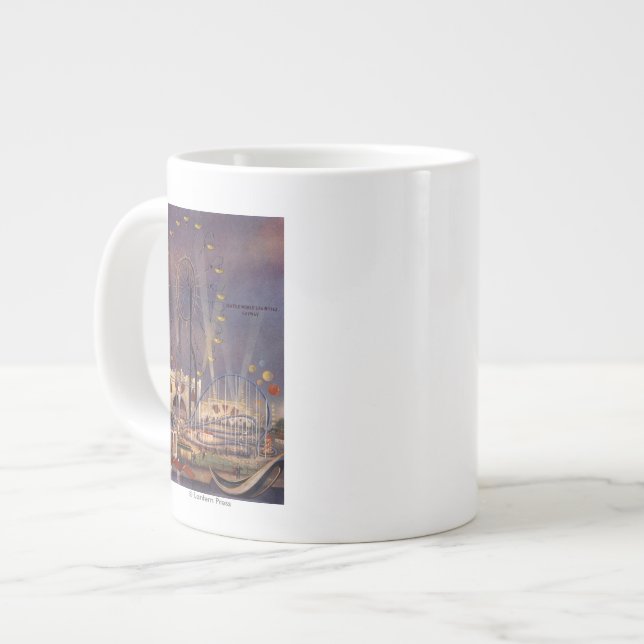 Seattle, Washington1962 World's Fair Poster Large Coffee Mug (Front Left)