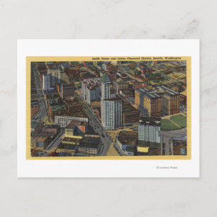 Seattle, Washington - Aerial of Smith Postcard
