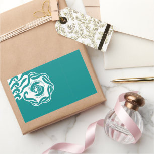 Seattle (Washington) City flag Rectangular Sticker