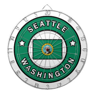 Seattle Washington Dartboard