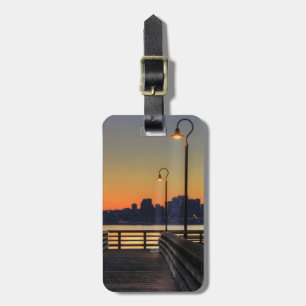 Seattle Washington Downtown Skyline Luggage Tag