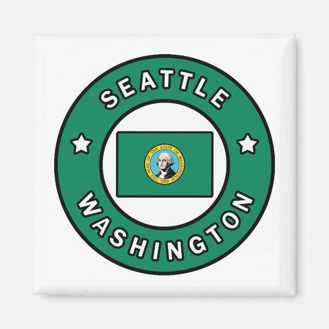 Seattle Washington Magnet (Front)