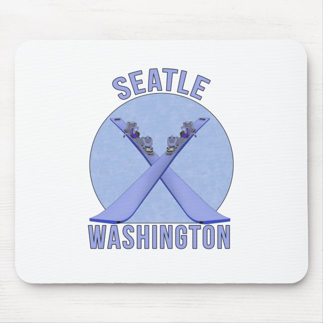 Seattle, Washington Mouse Mat (Front)