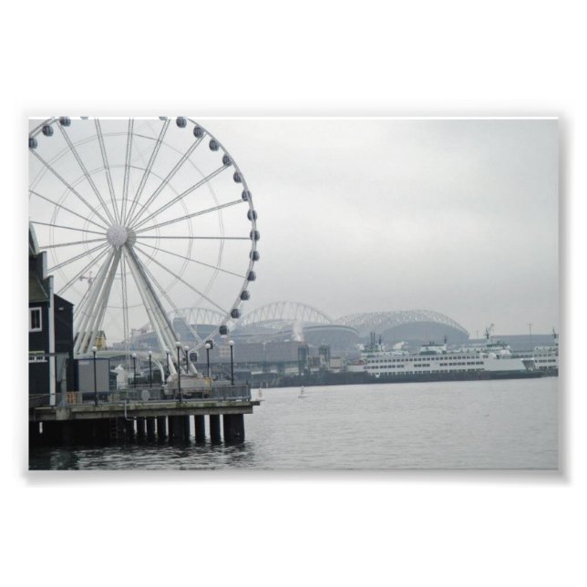 Seattle, Washington Photo Print (Front)