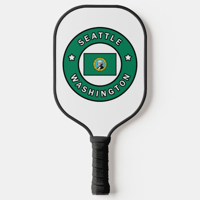 Seattle Washington Pickleball Paddle (Front)