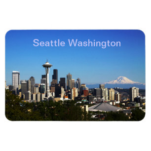 Seattle Washington picture Magnet