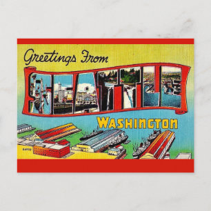 Seattle Washington Postcard