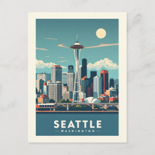 Seattle Washington Postcard