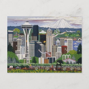 Seattle Washington Postcard