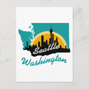 Seattle Washington Postcard