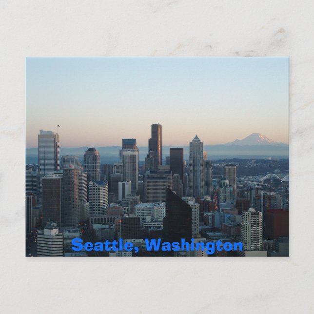 Seattle, Washington Postcard (Front)