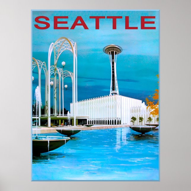 Seattle Washington Poster (Front)