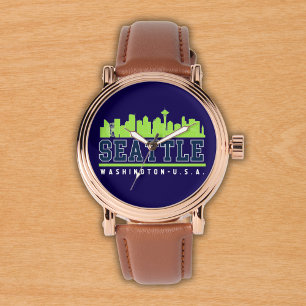 Seattle Washington Skyline City Watch