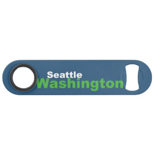 Seattle,Washington Speed Bottle Opener
