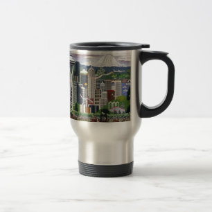 Seattle Washington Travel Mug