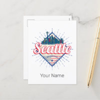 Seattle Washington United States City Skyline USA