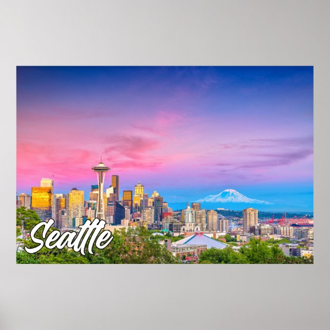 Seattle, Washington, USA Poster (Front)