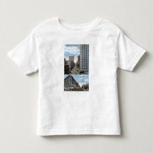 Seattle, Washington - View of 2nd Toddler T-Shirt