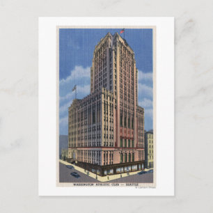 Seattle, Washington - View of Washington Postcard