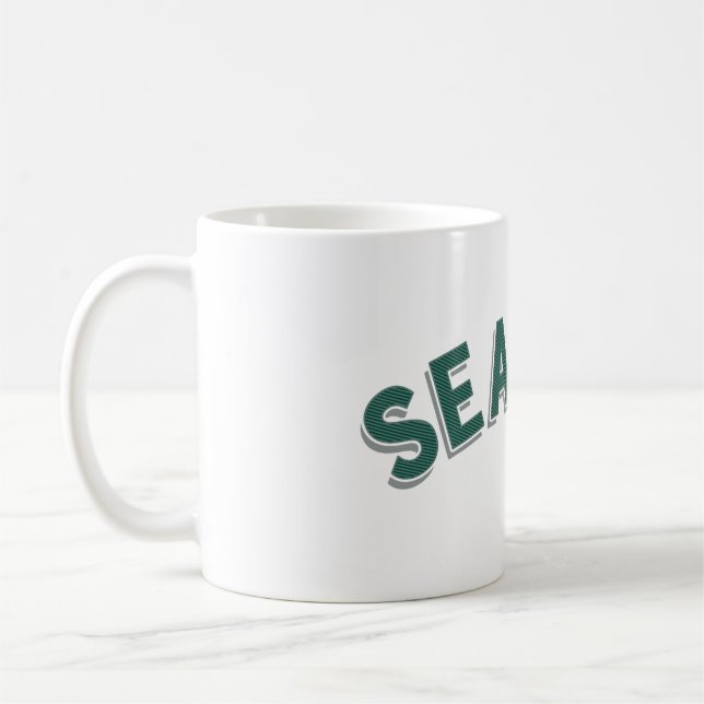 Seattle, Washington Vintage Arch Coffee Mug (Left)