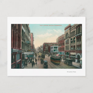 Seattle, WashingtonAerial View of First Avenue Postcard