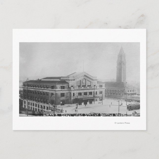 Seattle, WashingtonAerial View of Union Postcard (Front)