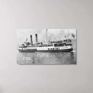 Seattle, WashingtonView of the Tacoma Steamer Canvas Print