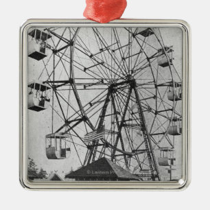 Seattle, WashingtonYukon-Pacific Expo Ferris Metal Tree Decoration