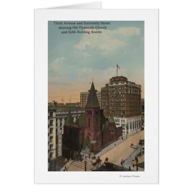 Seattle, WAThird Avenue and University Streets (Front)