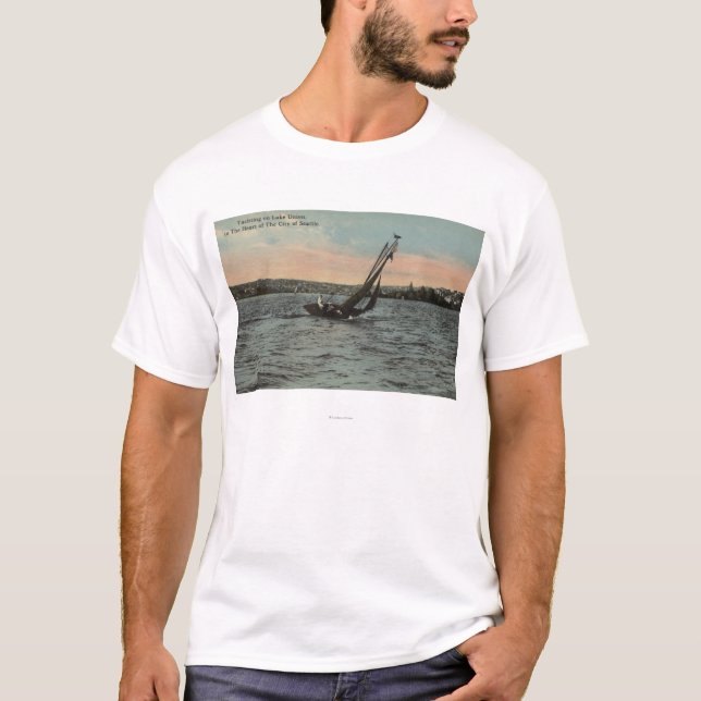 Seattle, WAYachting on Lake Union T-Shirt (Front)