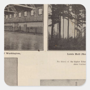 Seattle's enterprise, culture square sticker