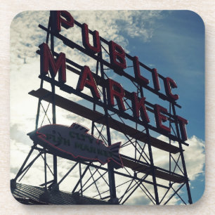 Seattle's Pike Place Market Coaster