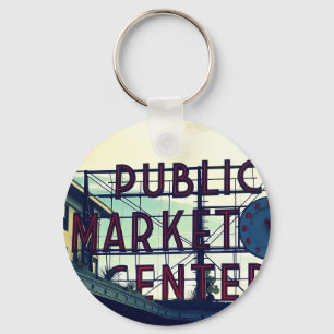 Seattles Pikes Place Market Key Ring