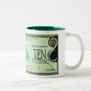 SeaTurtle-Ecodollars Two-Tone Coffee Mug