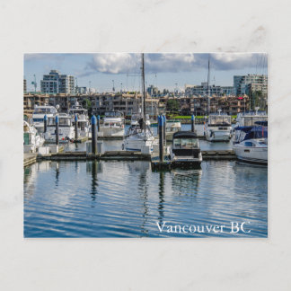 Seawall Vancouver BC Postcard