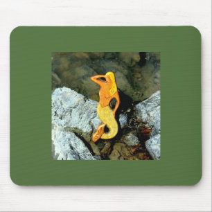 seaward looking blonde mermaid mouse mat