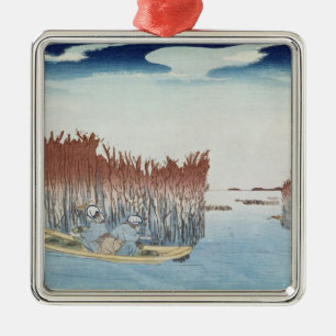 Seaweed Gatherers at Omari, from the series Metal Tree Decoration