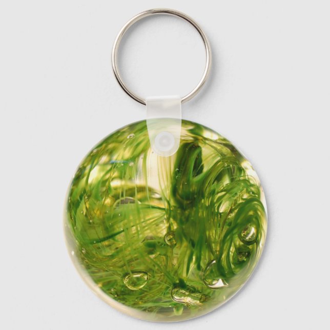 Seaweed Globe Key Ring (Front)